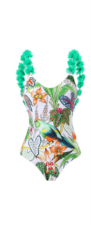 Serena green pomps ( SOLO TRAJE )