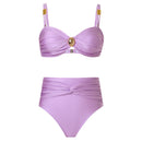 Serena Gold Lilac bikini