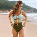 Serena Gold Green Olive