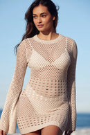 Crochet Nude long sleeve