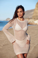 Crochet Nude long sleeve