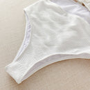 Eugenia White Texture flower