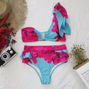 Bruna floral pink ones shoulder