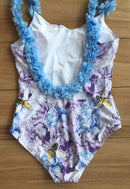 Serena BLUE POMPS + falda