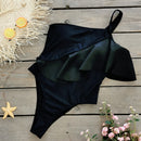 One shoulder cut out