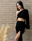 PARALIA Top Acanto Negro