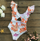 Ocean orange floral ( Traje + Salida)