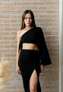 PARALIA Top Acanto Negro