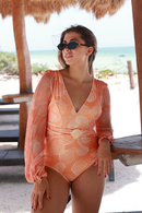 Orange shell surfer