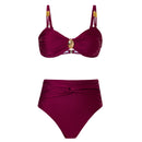 Serena Gold Wine bikini