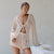 Crochet Cross Top Nude