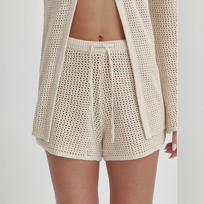 Crochet Nude Short
