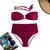 Serena Gold Wine bikini