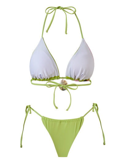 Penelope green floral + falda