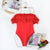 Red off shoulder (SOLO TRAJE)