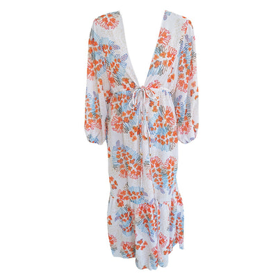 Serena Floral Wrap  +Kimono