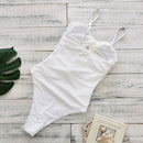 White Wrap Swimsuit