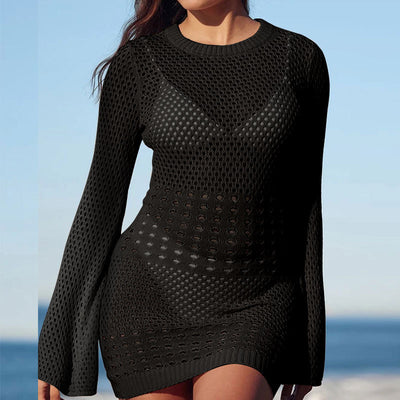 Crochet Black long sleeve