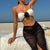 Eugenia B&W bikini con falda