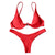 Underwire bikini red LISO