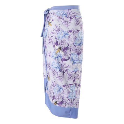 Serena BLUE POMPS + falda