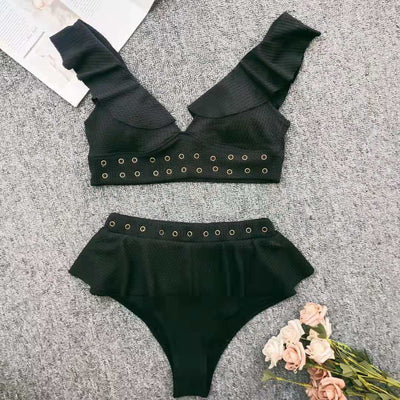 Katana black ruffle