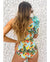 Bruna papaya one shoulder