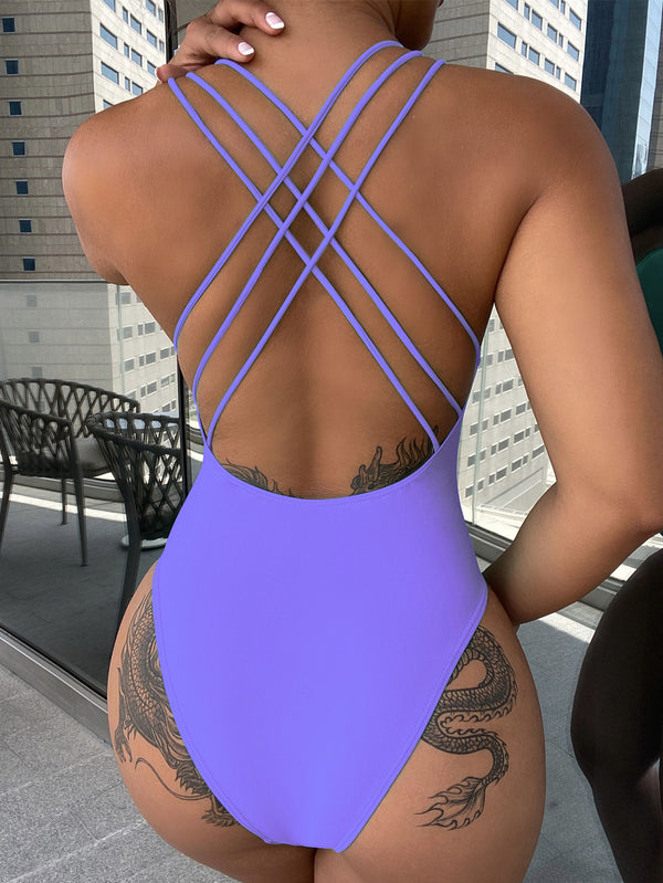 Back straps Purple