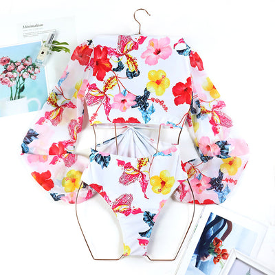 Long sleeve floral surfer