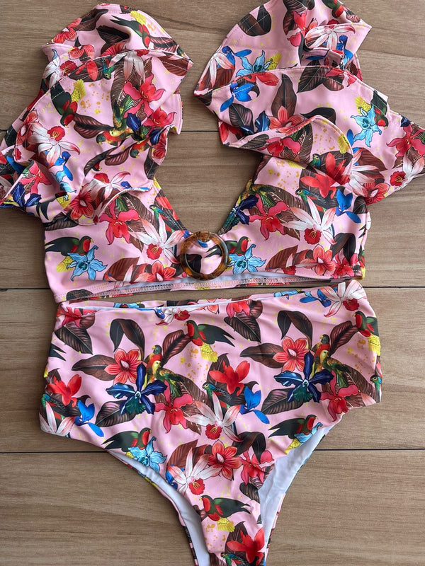 Madison Floral high waisted