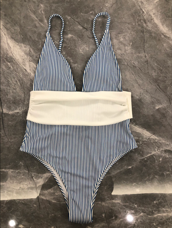 Blue stripes
