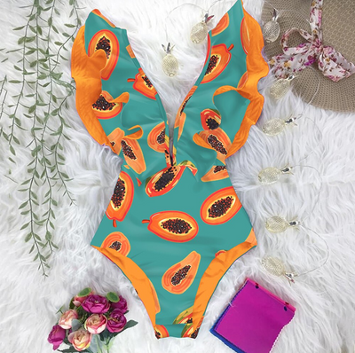 Silicia Papaya swimsuit